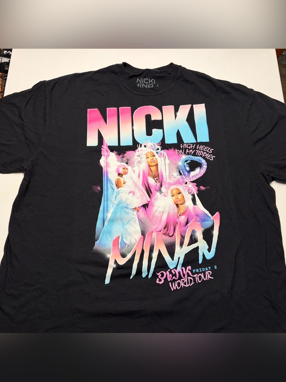 Nicki Minaj Pink Friday 2 World Tour T-Shirt